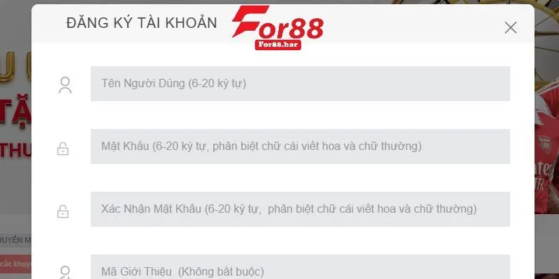 Hướng dẫn trải nghiệm tại For88